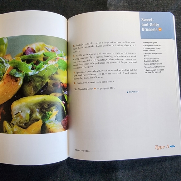 B1. Eat Right 4 Your Type book plus cookbook, Type A. - Picture 16 of 16